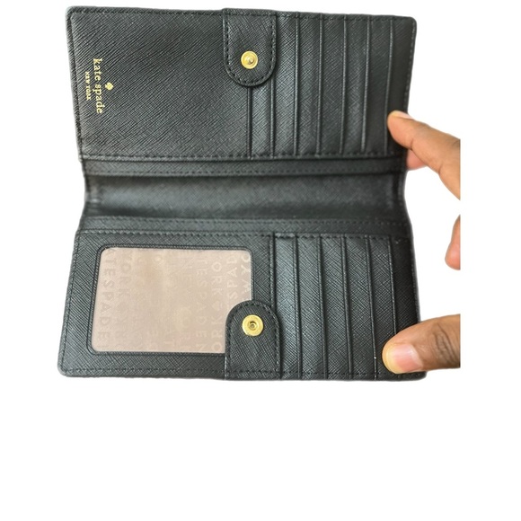 Kate Spade Black and Tan Wallet - Picture 5 of 5